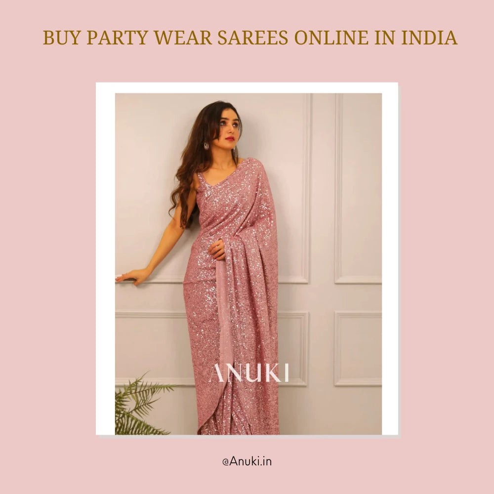  Buy Party Wear Sarees Online in India