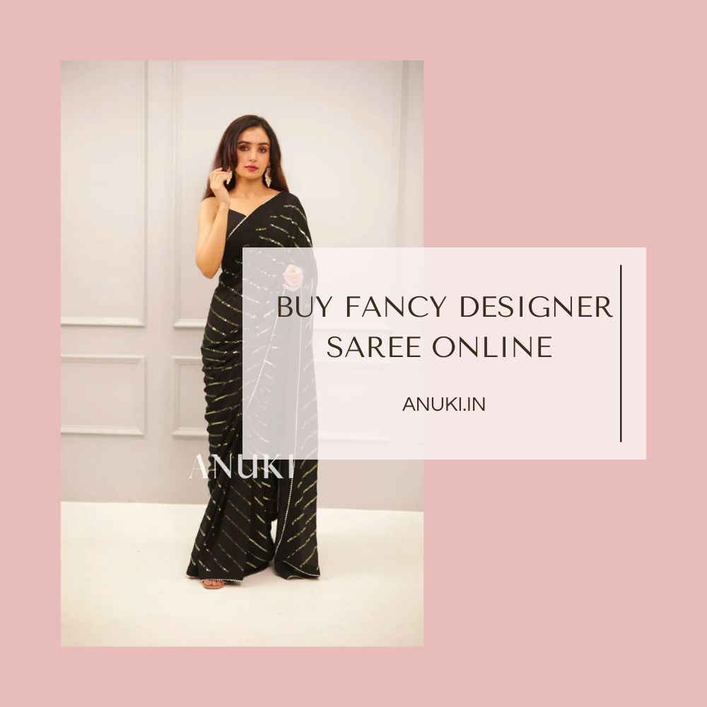  Buy fancy designer saree online