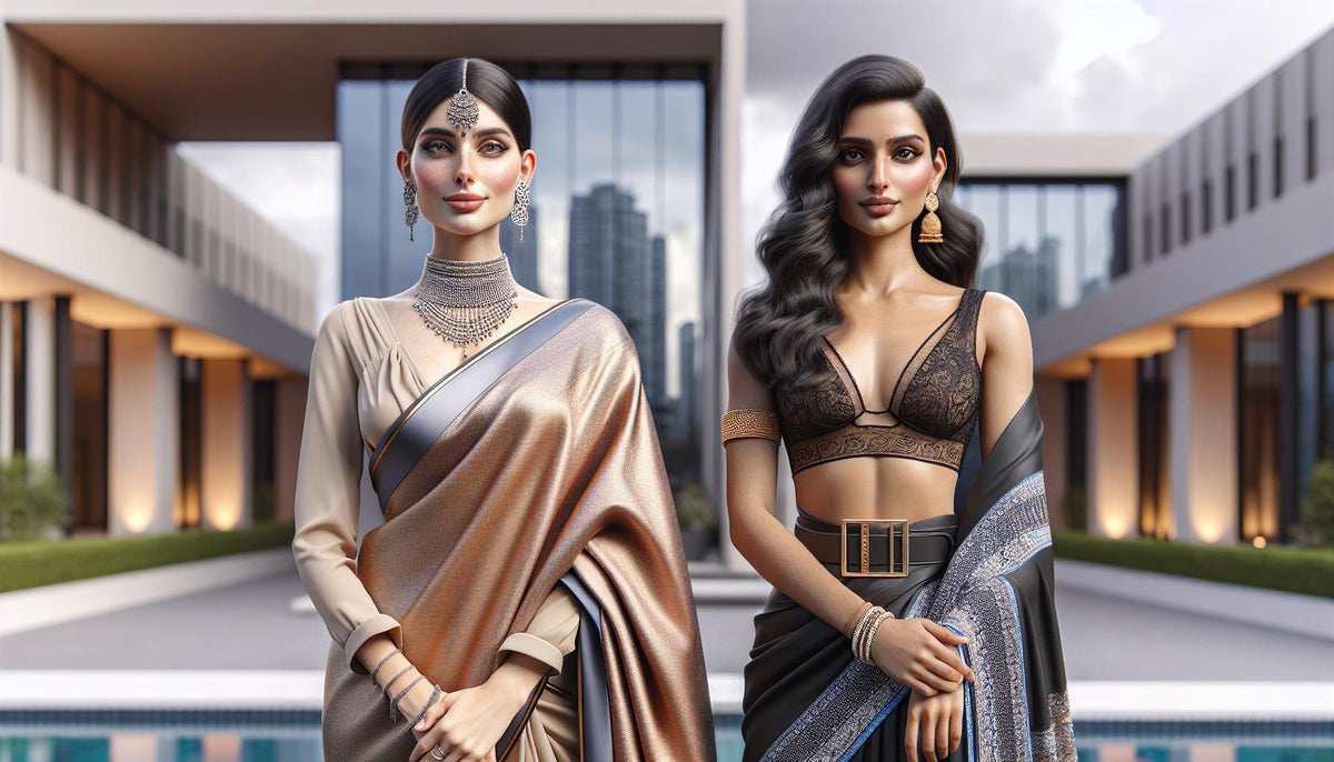 Elevate Your Raksha Bandhan Look with Saree Styling Tips