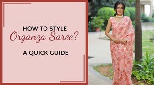  How to style Organza Saree: A quick guide Anuki.in