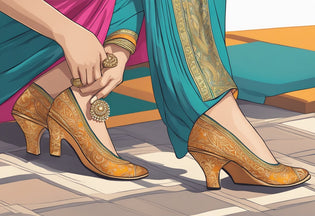  How to Choose the Perfect Heels for Your Saree