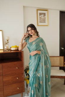  Seher Bue Tissue Saree