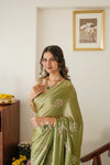 Anvi Green Tissue Saree