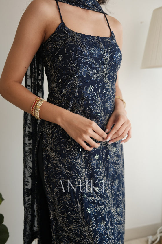 Midnight Rain Suit Set