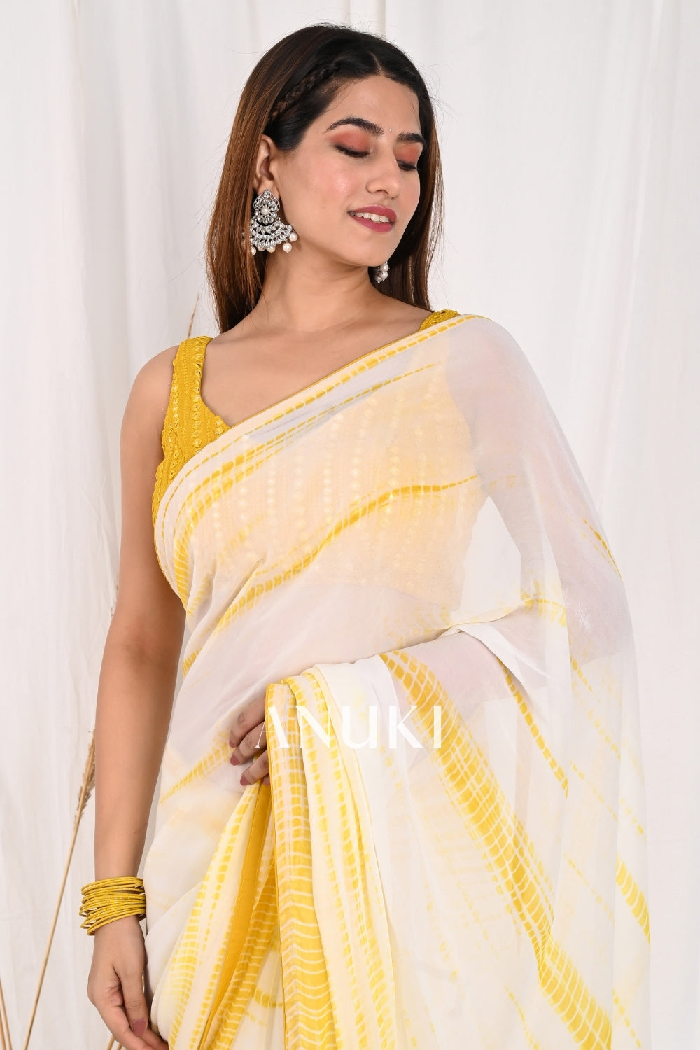 Yellow Saree - Free Shipping on Yellow Saree Online in Australia